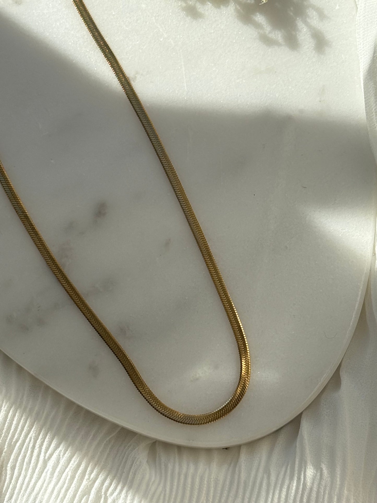 Halskette Edelstahl Snake - 11032