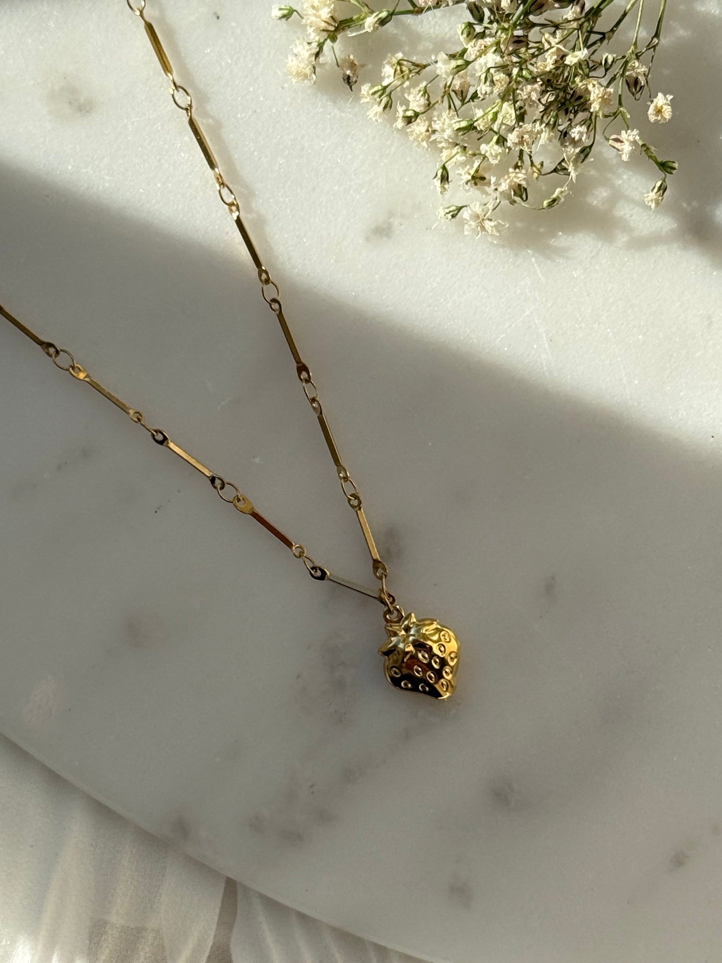 Halskette Edelstahl Strawberry - 11050