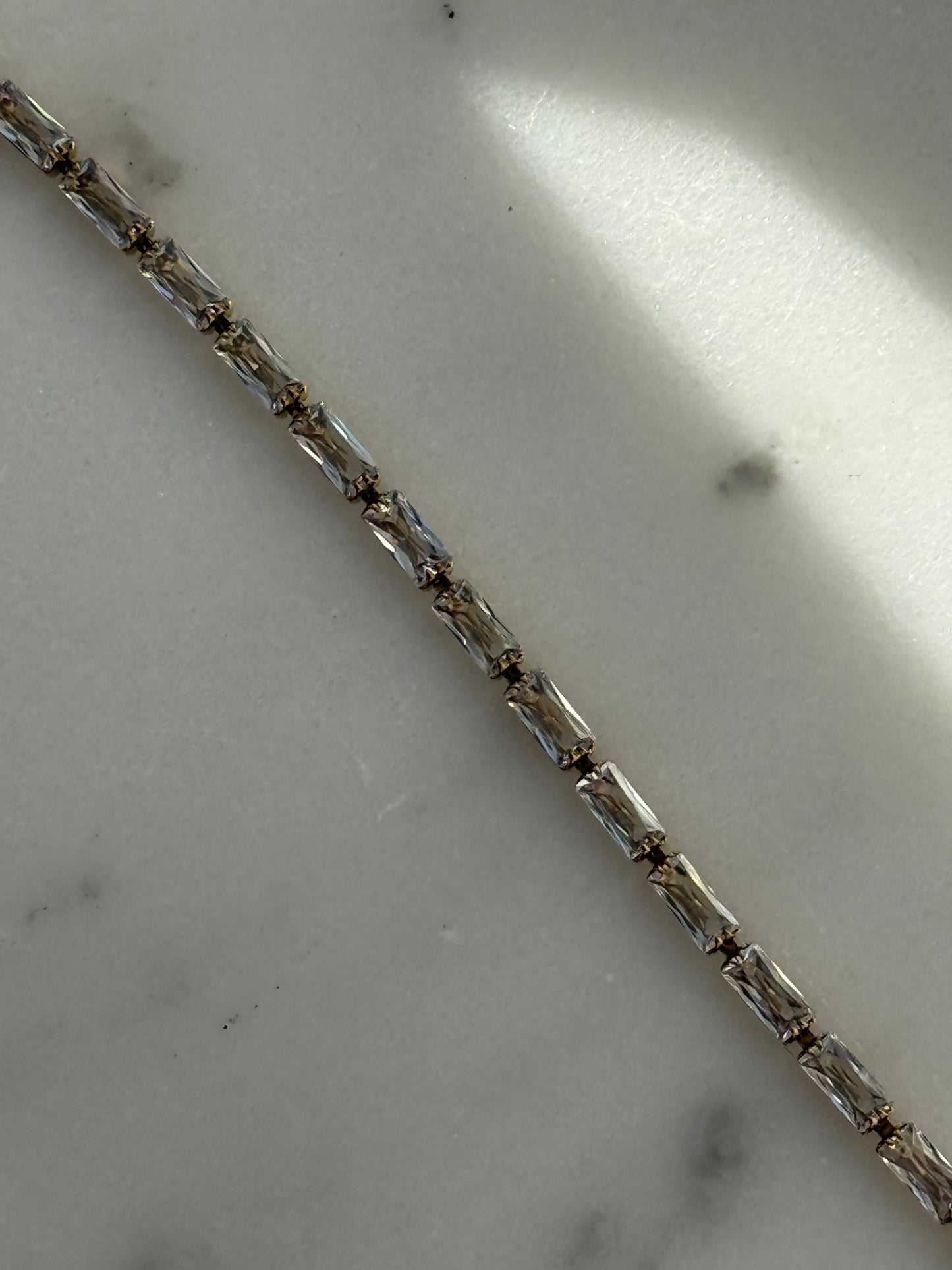 Edelstahl Tennis Armband Zirkonia - 11067