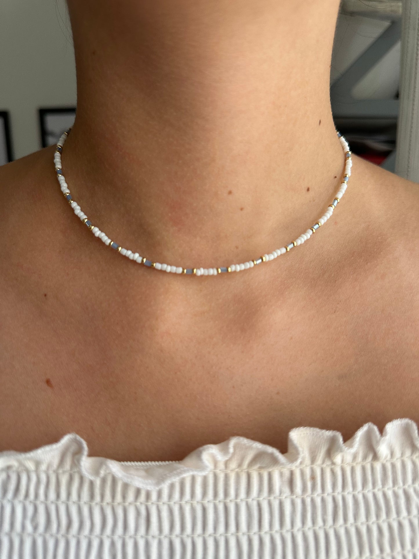 Perlenkette chocker - 10152