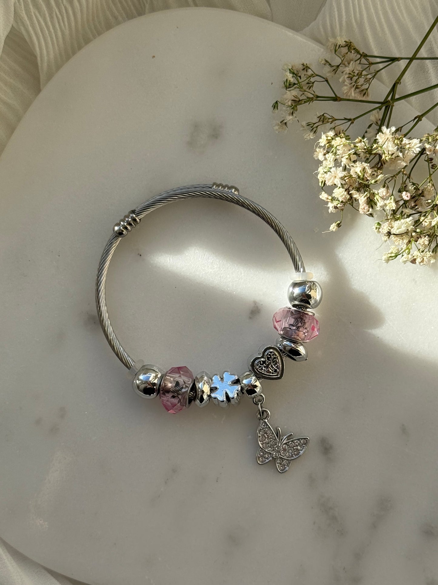 Charms Armband Silber - 11098