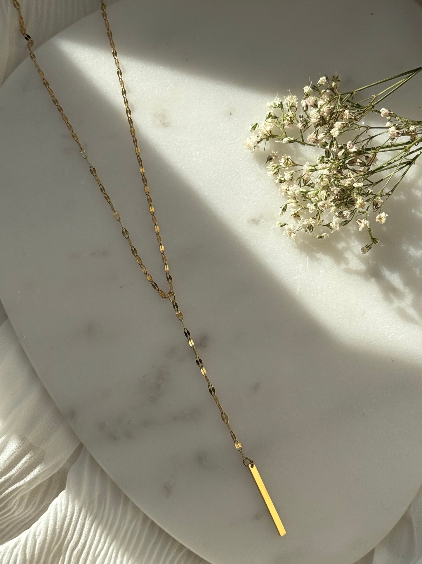 Halskette Lang Edelstahl - 11046