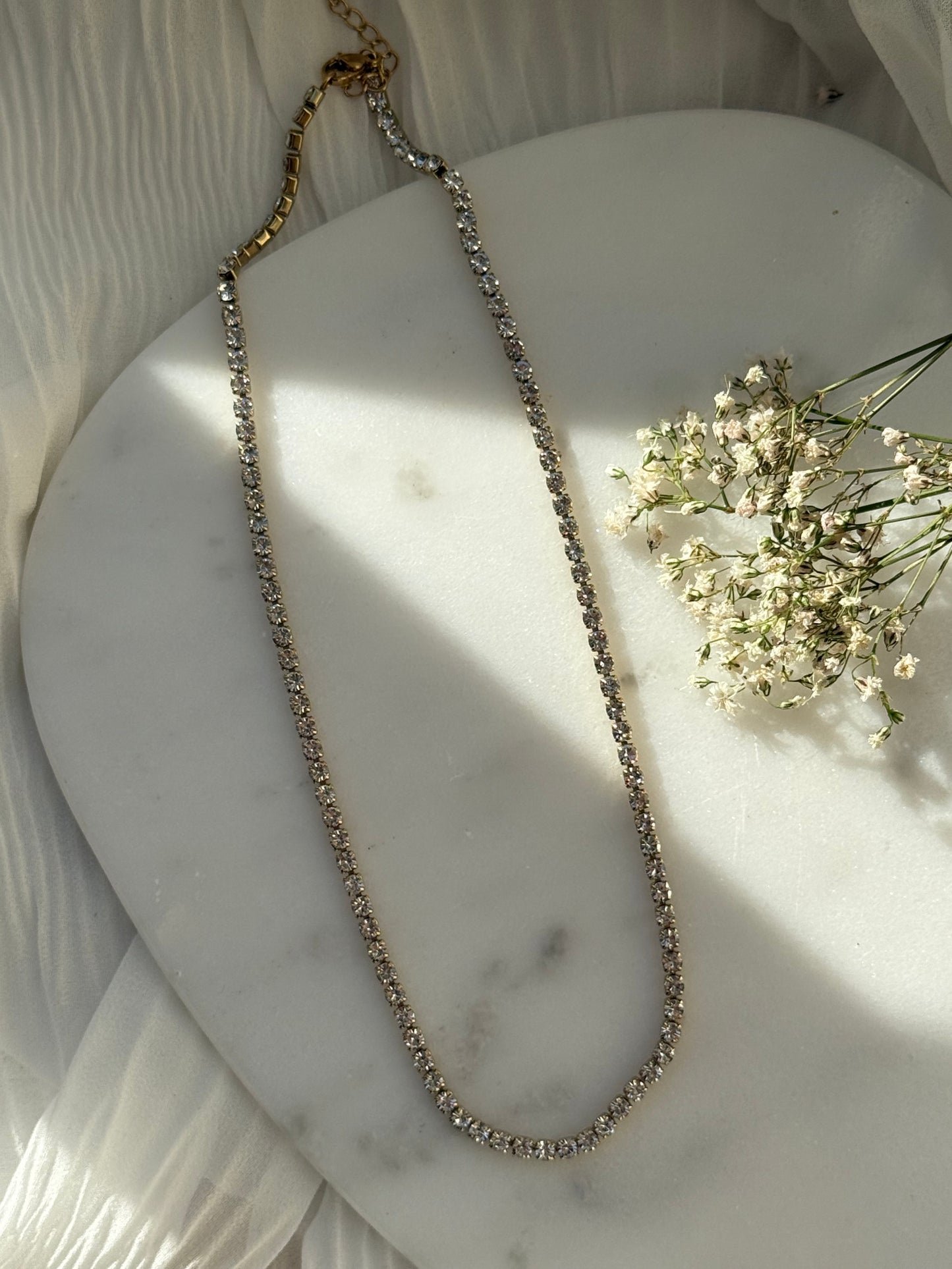 Halskette Zirkonia - 11054