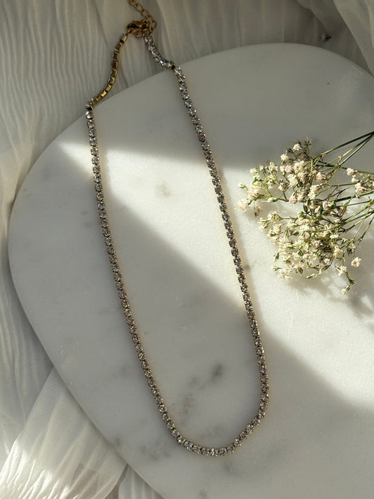 Halskette Zirkonia - 11054