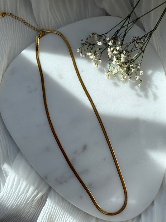 Halskette Edelstahl Snake - 11032