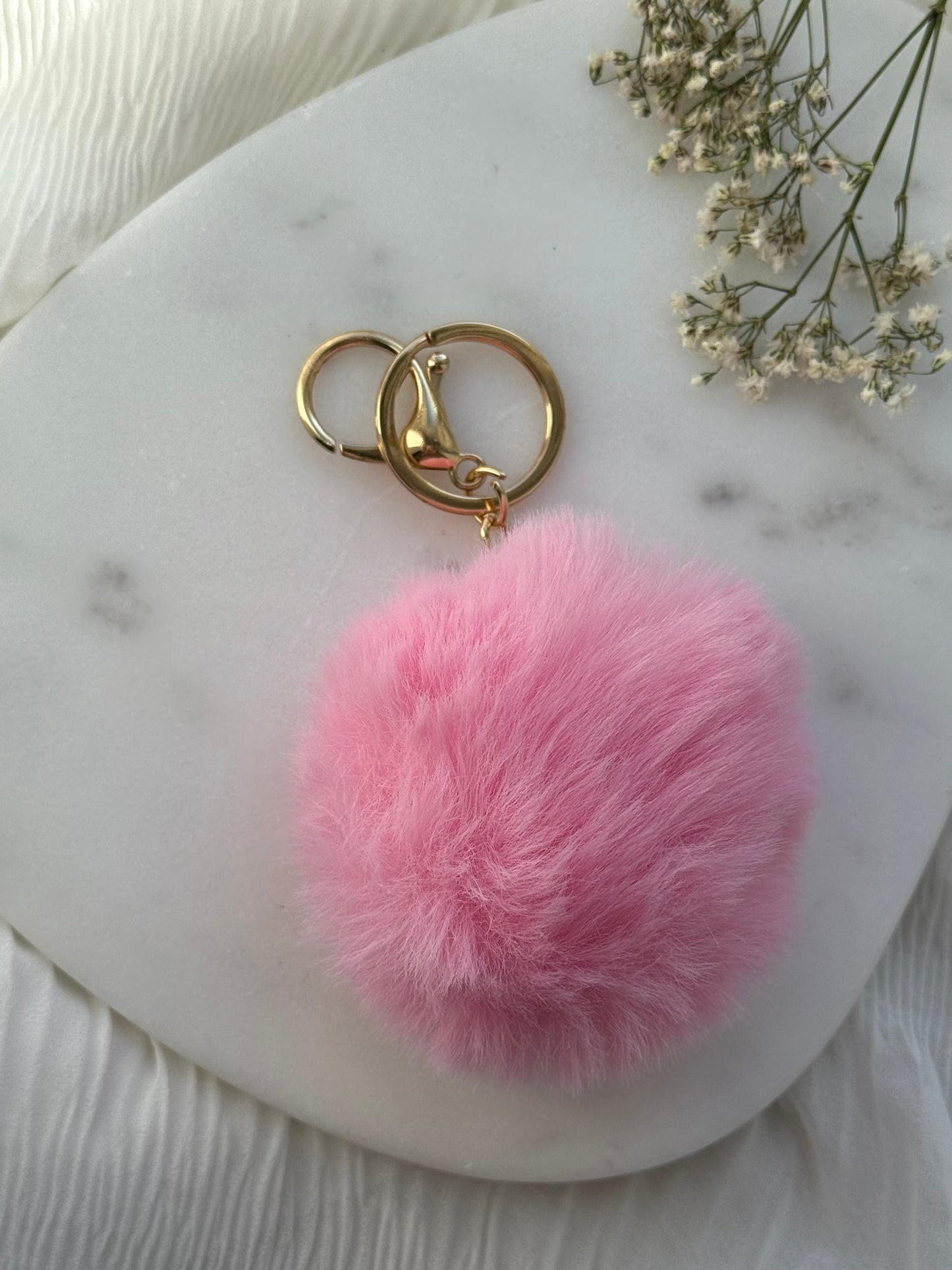 Schlüsselanhänger Pink Pom Pom  - 11150