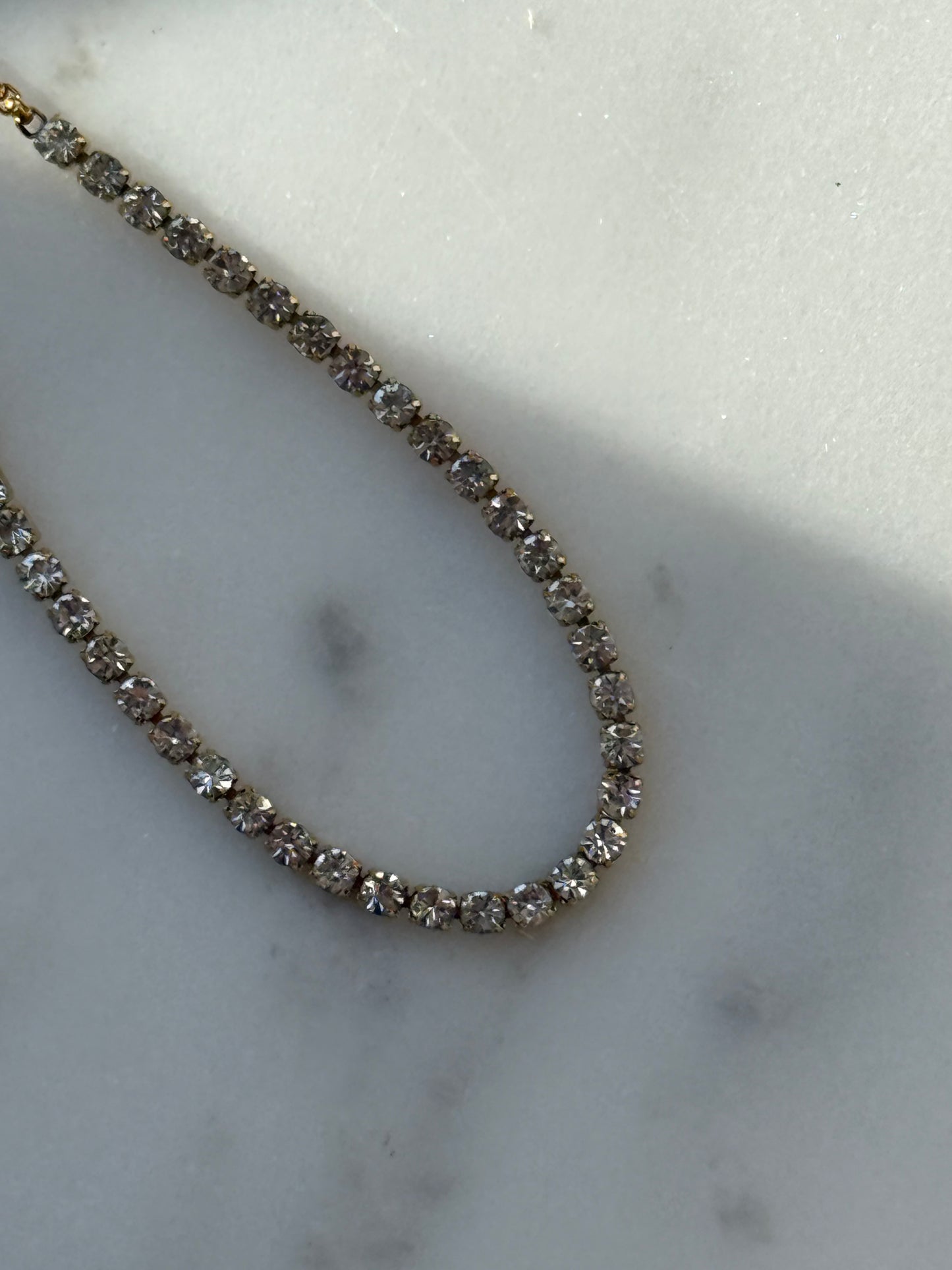 Edelstahl verstellbares Zirkonia Armband - 11079