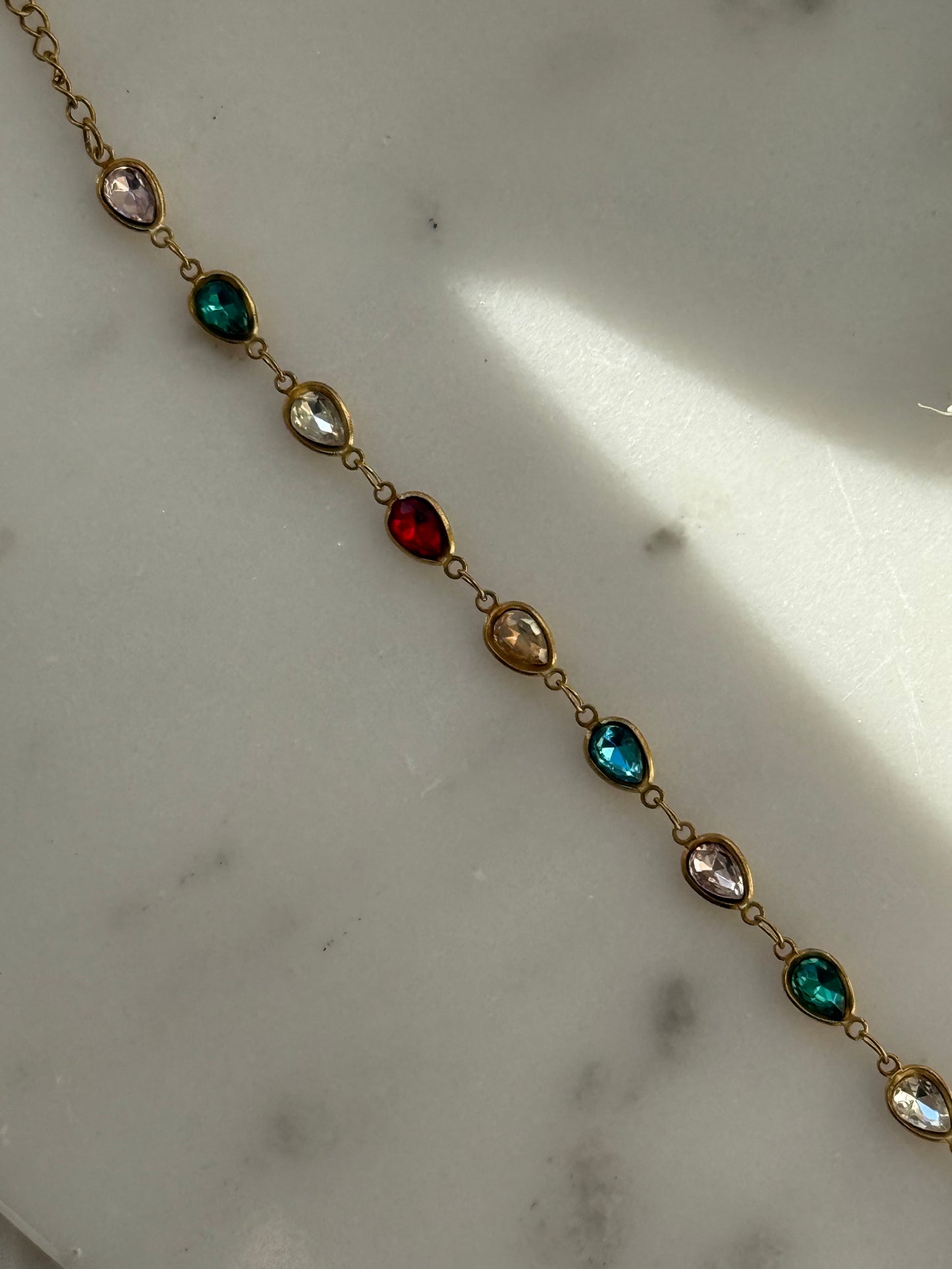 Buntes Edelstahl Armband  - 11064