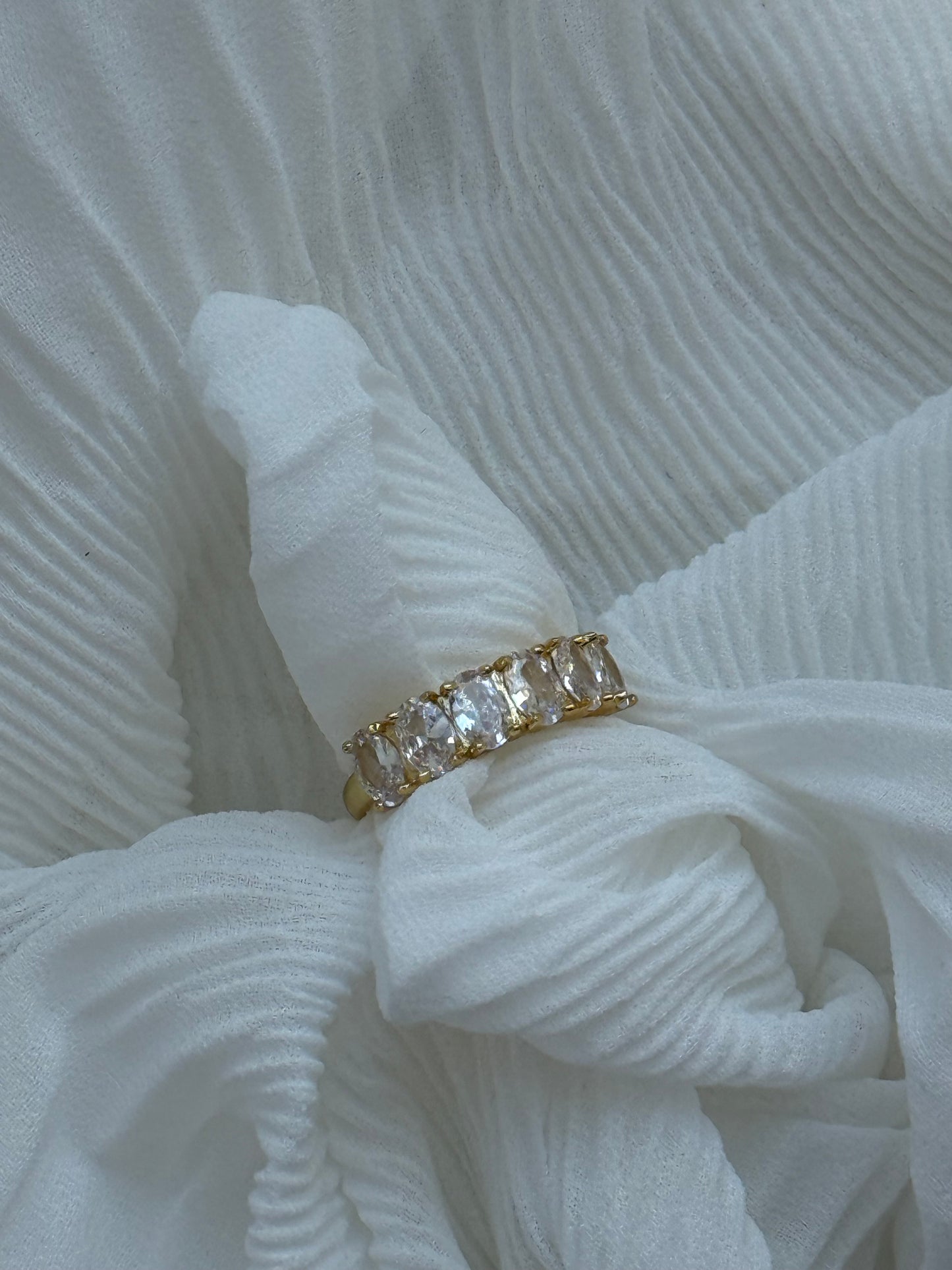 Edelstahl Ring Zirkonia - 11133