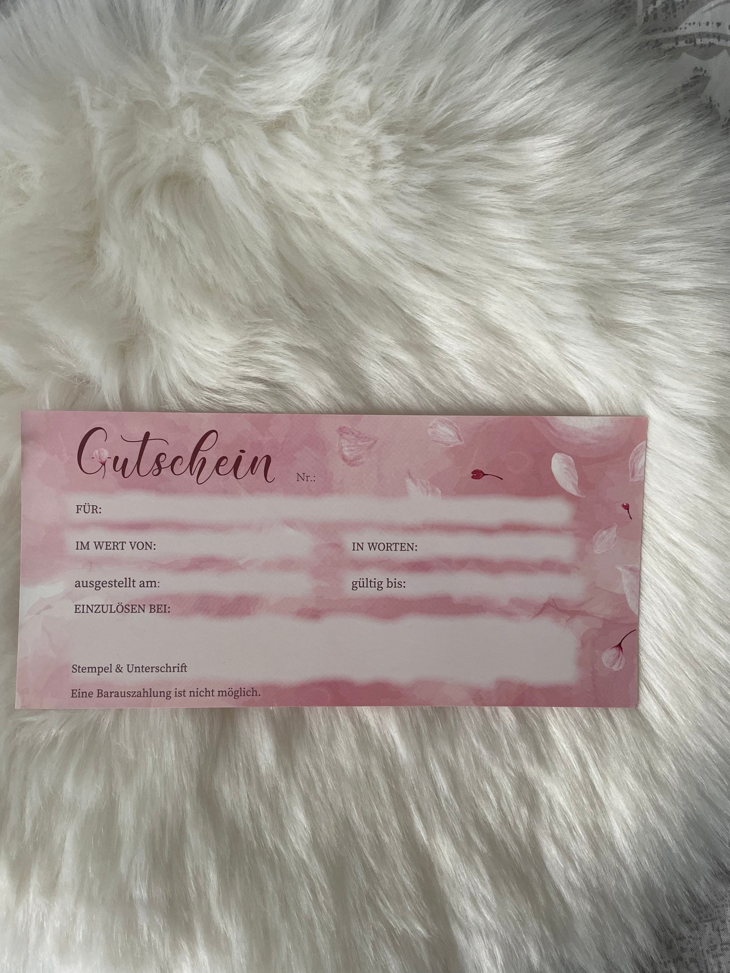 Geschenkgutschein